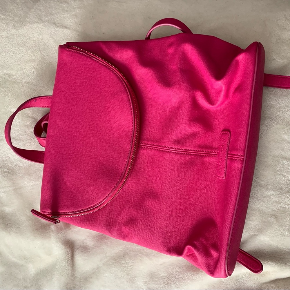 Hot pink mini backpack from Vera Bradley